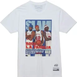 Mitchell & Ness T-Shirts & Tops-Slam Cover Los Angeles Clippers