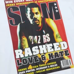 Mitchell & Ness T-Shirts & Tops-Slam Cover Portland Trail Blazers Rasheed Wallace