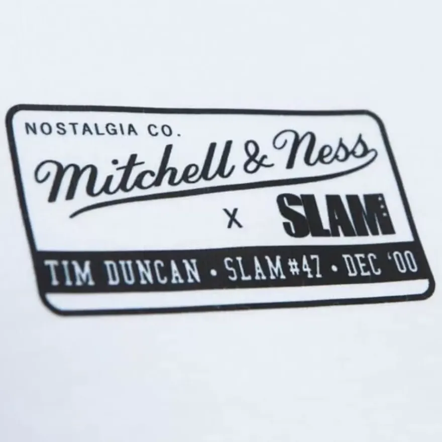 Mitchell & Ness T-Shirts & Tops-Slam Cover San Antonio Spurs Tim Duncan