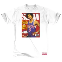 Mitchell & Ness T-Shirts & Tops-Slam Cover Ss Tee - Allen Iverson