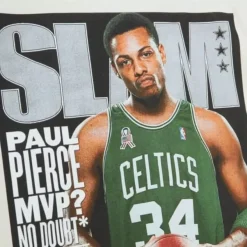 Mitchell & Ness T-Shirts & Tops-Slam Cover Tee Boston Celtics Paul Pierce