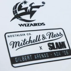 Mitchell & Ness T-Shirts & Tops-Slam Cover Washington Wizards Gilbert Arenas