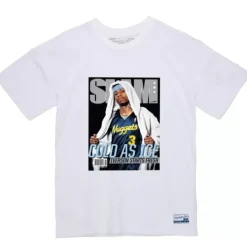 Mitchell & Ness T-Shirts & Tops-Slam Covers Tee Denver Nuggets Allen Iverson