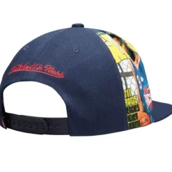 Mitchell & Ness Snapback-Slam Side Cropped Snapback Hwc Houston Rockets Steve Francis