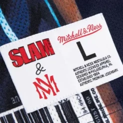 Mitchell & Ness T-Shirts & Tops-Slam Sublimated Tank Houston Rockets Steve Francis