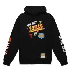 Mitchell & Ness Hoodies & Sweatshirts-Slap Sticker Hoodie Chicago Bulls