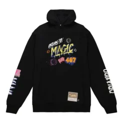 Mitchell & Ness Hoodies & Sweatshirts-Slap Sticker Hoodie Orlando Magic