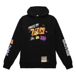 Mitchell & Ness Hoodies & Sweatshirts-Slap Sticker Hoodie Philadelphia 76Ers