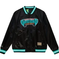 Mitchell & Ness Jackets & Outerwear-Slap Sticker Reversible Jacket Vancouver Grizzlies