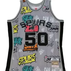 Mitchell & Ness Nba Swingman-Slap Sticker Swingman David Robinson San Antonio Spurs 1998-99 Jersey