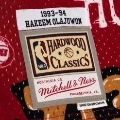 Mitchell & Ness Nba Swingman-Slap Sticker Swingman Hakeem Olajuwon Houston Rockets 1993-94 Jersey