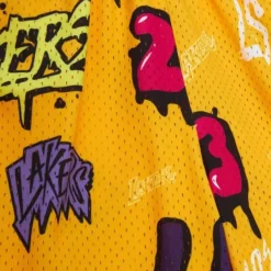 Mitchell & Ness Shorts-Slap Sticker Swingman Los Angeles Lakers 2009-10 Shorts