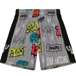 Mitchell & Ness Shorts-Slap Sticker Swingman San Antonio Spurs 1998-99 Shorts