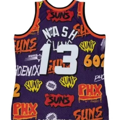 Mitchell & Ness Nba Swingman-Slap Sticker Swingman Steve Nash Phoenix Suns 1996-97 Jersey