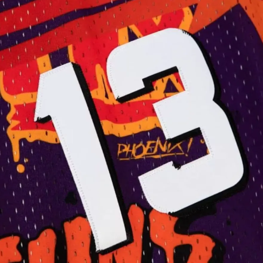 Mitchell & Ness Nba Swingman-Slap Sticker Swingman Steve Nash Phoenix Suns 1996-97 Jersey