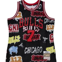 Mitchell & Ness Nba Swingman-Slap Sticker Swingman Toni Kukoc Chicago Bulls 1997-98 Jersey