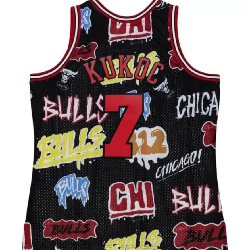Mitchell & Ness Nba Swingman-Slap Sticker Swingman Toni Kukoc Chicago Bulls 1997-98 Jersey