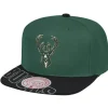 Mitchell & Ness Snapback-Slash Century Snapback Milwaukee Bucks