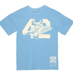 Mitchell & Ness T-Shirts & Tops-Sliding 42 Tee Los Angeles Dodgers Jackie Robinson