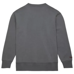 Mitchell & Ness Hoodies & Sweatshirts-Snow Washed Fleece Crew Cleveland Cavaliers