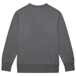 Mitchell & Ness Hoodies & Sweatshirts-Snow Washed Fleece Crew Kansas City Chiefs