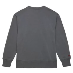 Mitchell & Ness Hoodies & Sweatshirts-Snow Washed Fleece Crew St. Louis Cardinals