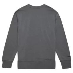 Mitchell & Ness Hoodies & Sweatshirts-Snow Washed Fleece Crew University Of Michigan