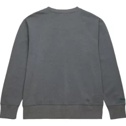 Mitchell & Ness Hoodies & Sweatshirts-Snow Washed Fleece Crew Vintage Logo Philadelphia Eagles