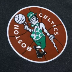 Mitchell & Ness Hoodies & Sweatshirts-Snow Washed Fleece Hoodie Boston Celtics