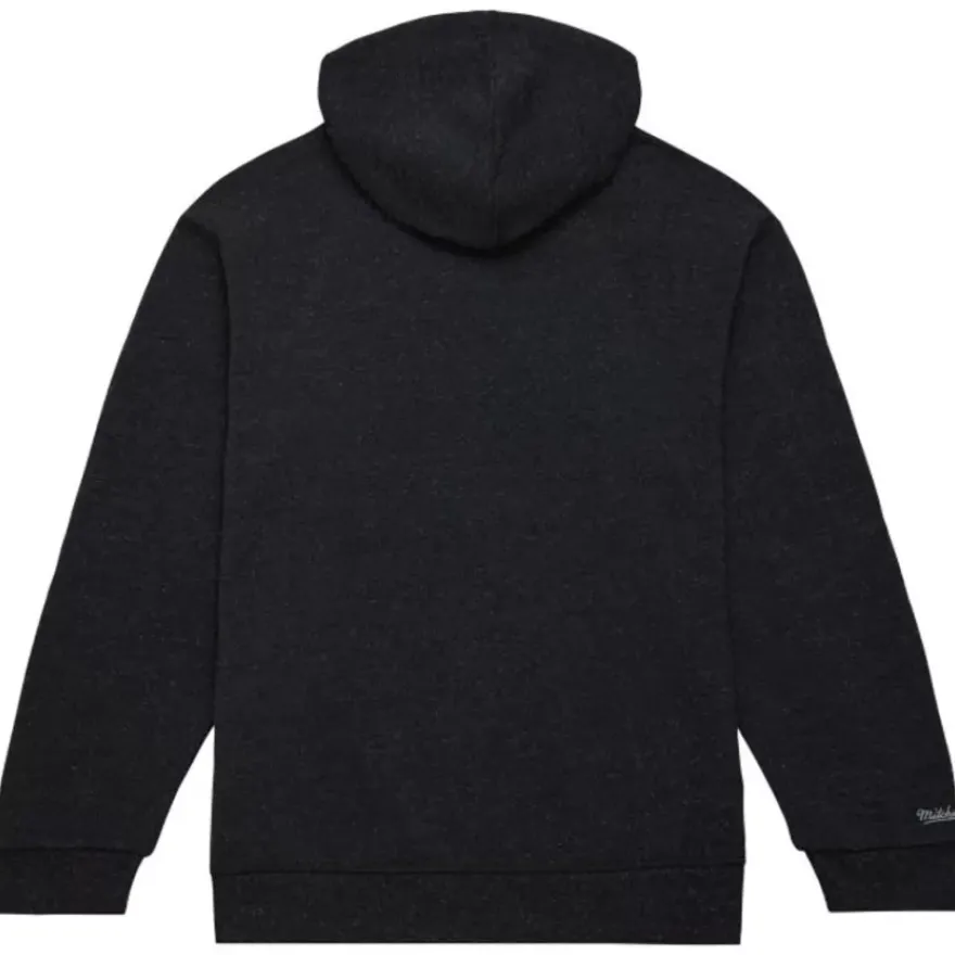 Mitchell & Ness Hoodies & Sweatshirts-Snow Washed Fleece Hoodie Oakland Raiders