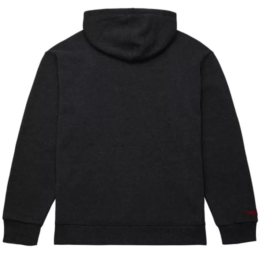 Mitchell & Ness Hoodies & Sweatshirts-Snow Washed Fleece Hoodie Current Logo Ohio State