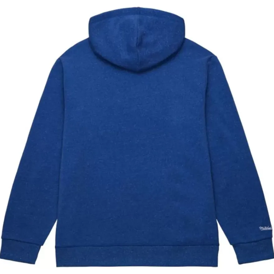 Mitchell & Ness Hoodies & Sweatshirts-Snow Washed Fleece Hoodie Los Angeles Dodgers
