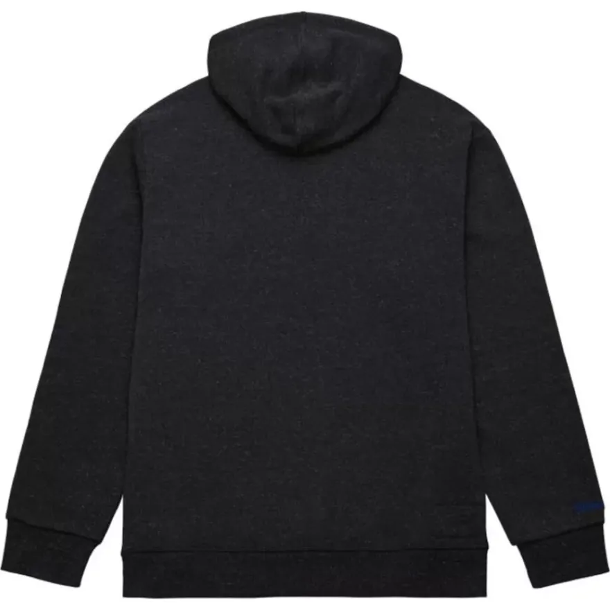 Mitchell & Ness Hoodies & Sweatshirts-Snow Washed Fleece Hoodie Vintage Logo New York Giants