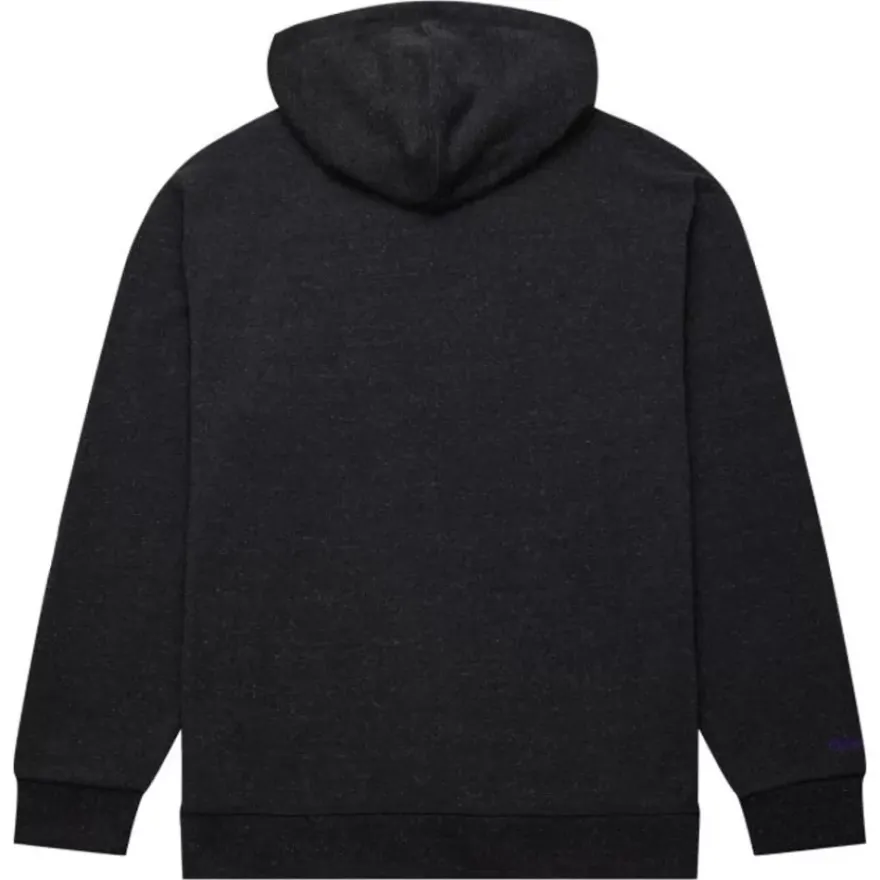 Mitchell & Ness Hoodies & Sweatshirts-Snow Washed Fleece Hoodie Sacramento Kings