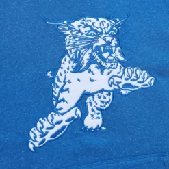 Mitchell & Ness Hoodies & Sweatshirts-Snow Washed Fleece Hoodie University Of Kentucky