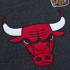 Mitchell & Ness Hoodies & Sweatshirts-Snow Washed Fleece Hoodie Chicago Bulls