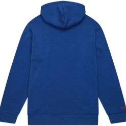 Mitchell & Ness Hoodies & Sweatshirts-Snow Washed Fleece Hoodie New York Knicks