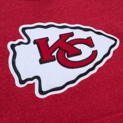 Mitchell & Ness Hoodies & Sweatshirts-Snow Washed Fleece Hoodie Kansas City Chiefs