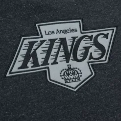 Mitchell & Ness Hoodies & Sweatshirts-Snow Washed Fleece Hoodie Los Angeles Kings