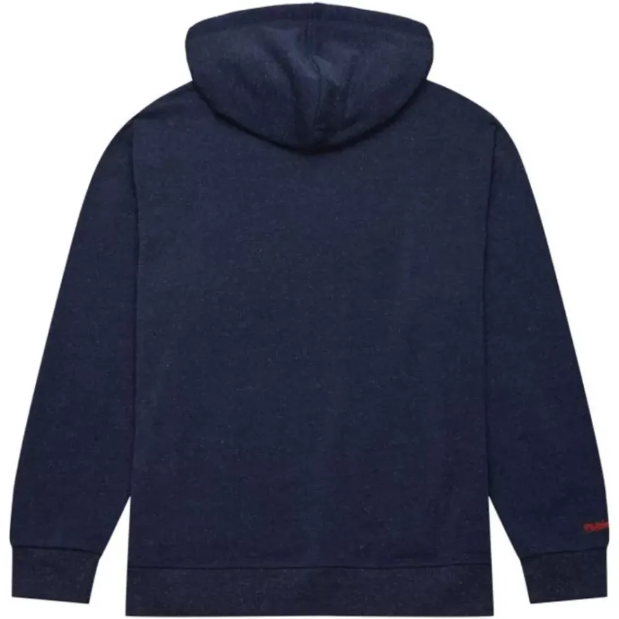 Mitchell & Ness Hoodies & Sweatshirts-Snow Washed Fleece Hoodie Chicago Bears