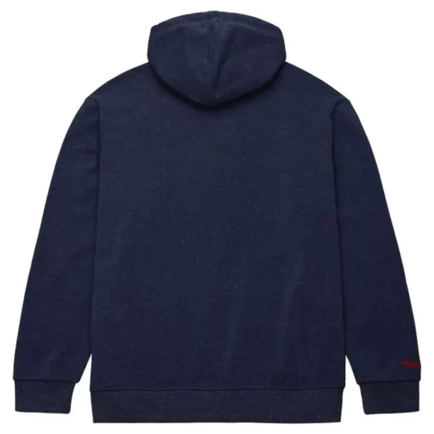 Mitchell & Ness Hoodies & Sweatshirts-Snow Washed Fleece Hoodie Houston Rockets