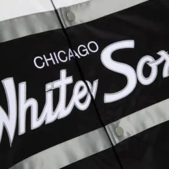 Mitchell & Ness Jackets & Outerwear-Special Script Heavyweight Satin Jacket Chicago White Sox