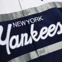 Mitchell & Ness Jackets & Outerwear-Special Script Heavyweight Satin Jacket New York Yankees