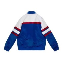 Mitchell & Ness Jackets & Outerwear-Special Script Heavyweight Satin Jacket New York Giants
