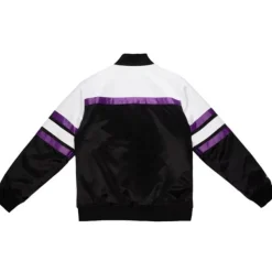 Mitchell & Ness Jackets & Outerwear-Special Script Heavyweight Satin Jacket Toronto Raptors
