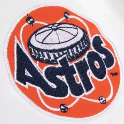 Mitchell & Ness Jackets & Outerwear-Special Script Heavyweight Satin Jacket Houston Astros