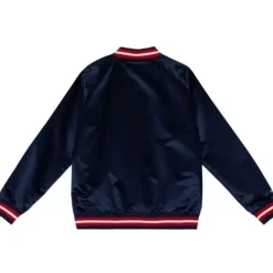 Mitchell & Ness Jackets & Outerwear-Special Script Light Weight Satin Jacket New York Rangers