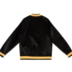 Mitchell & Ness Jackets & Outerwear-Special Script Light Weight Satin Jacket Pittsburgh Penguins