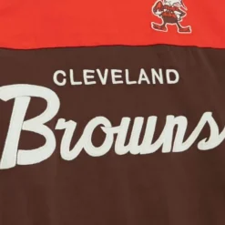 Mitchell & Ness T-Shirts & Tops-Special Script Long Sleeve Cleveland Browns