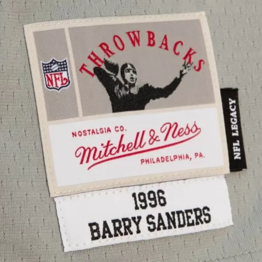Mitchell & Ness Nfl Legacy-Split Legacy Barry Sanders Detroit Lions 1996 Jersey